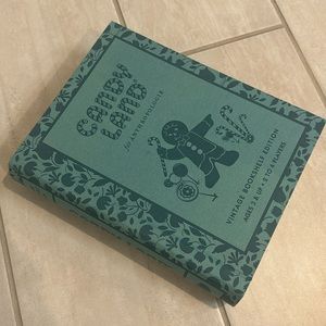 Anthropologie vintage bookshelf decor